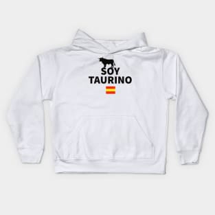 Soy taurino love toros spain traditions love toros bullfighting Kids Hoodie